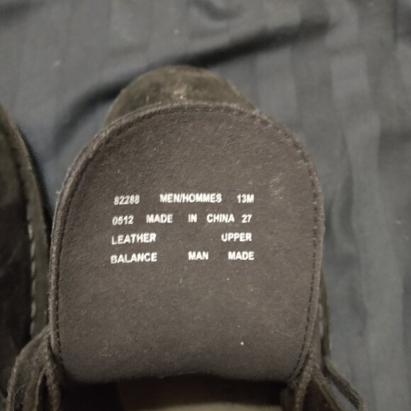 Clarks Bushacre 2 Men's Boots, Black Suede - Picture 2 of 4